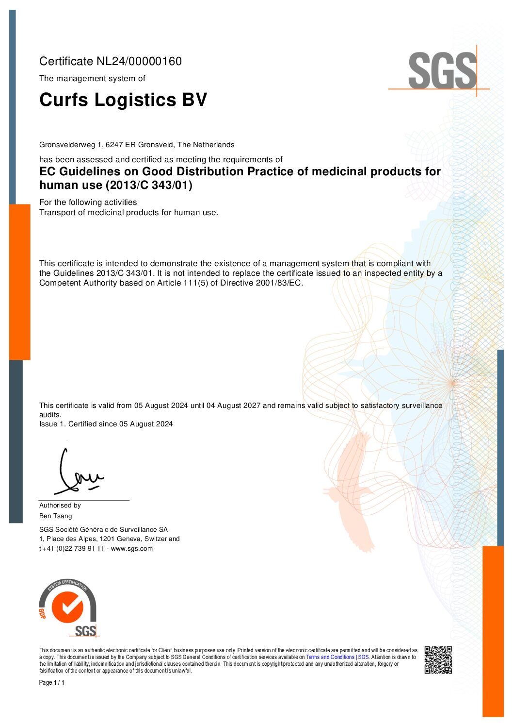 Farmaceutisch transport GDP-certificering Goed Gedistribueerde Praktijken Farmaceutische logistiek GDP-transportdiensten Veilig farmaceutisch vervoer Farmaceutische distributie Certificering voor farmaceutisch transport Kwaliteitsnormen voor farmaceutische goederen Goede Distributiepraktijken voor medicijnen Compliance farmaceutische transport Pharma logistics GDP-gespecificeerd transport Farmaceutische goederen vervoer Veiligheidsnormen farmaceutisch transport Farmaceutische supply chain Efficiëntie in farmaceutische distributie Regelgeving farmaceutisch transport Transportoplossingen voor medicijnen Farmaceutische supply chain management
